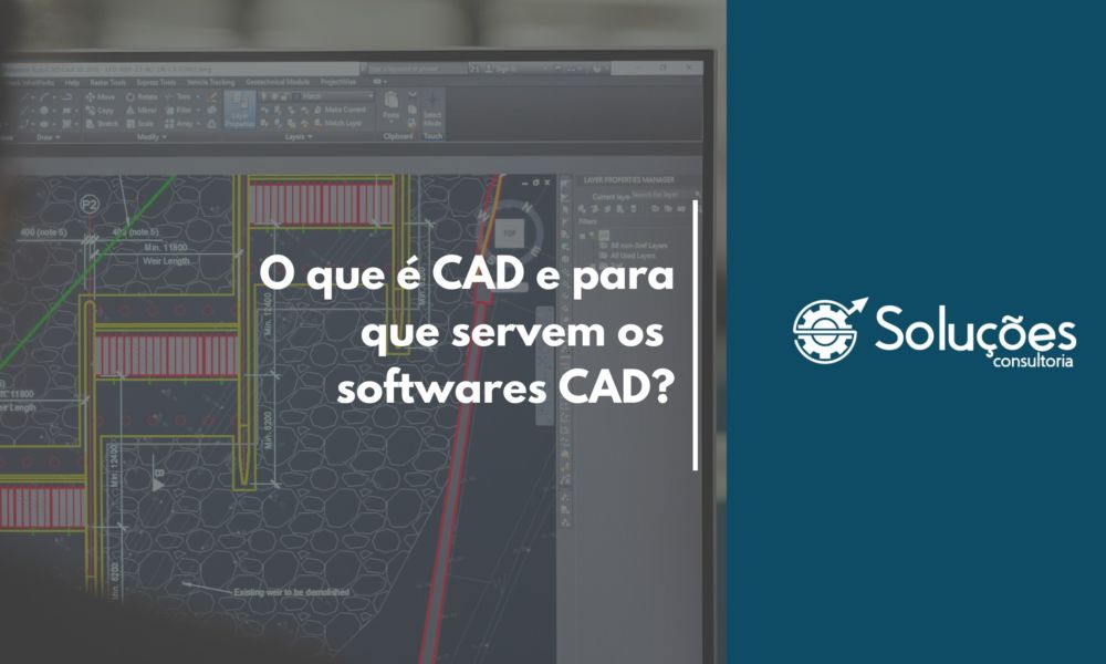 O que é CAD e para que servem os softwares CAD?