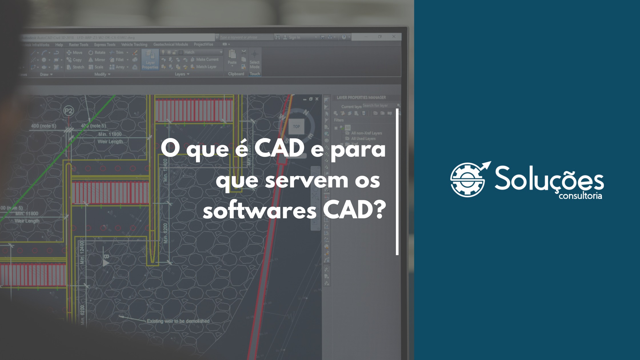 O que é CAD e para que servem os softwares CAD?